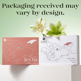 BAIMEI set on a bathroom vanity, stylish addition to daily skincare