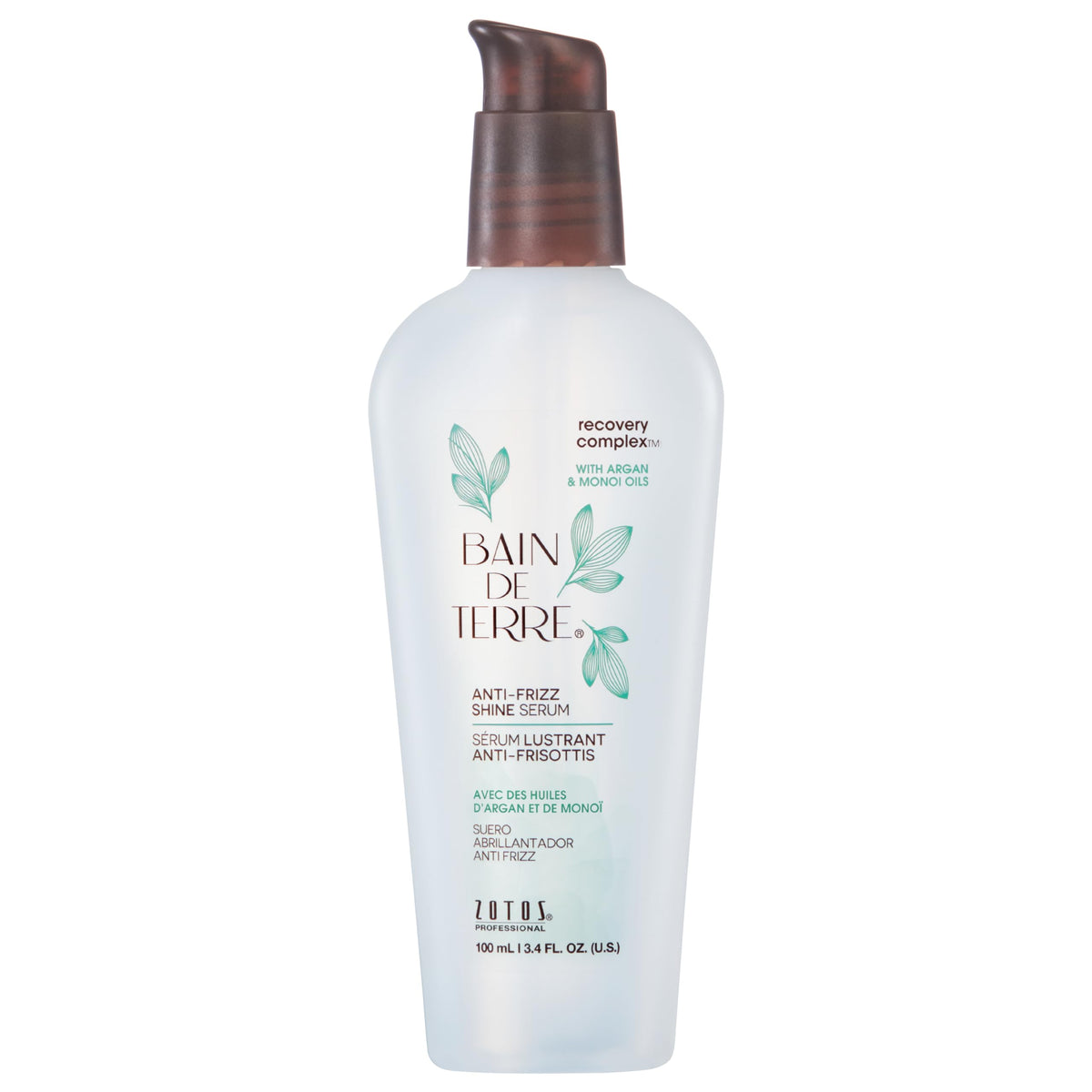Bain de Terre front packaging showing bottle and label for clear identification and benefit