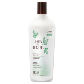 Bain de Terre front packaging showing bottle and label, promotes balanced hydration