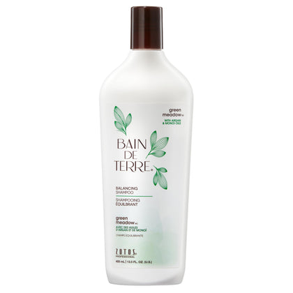 Bain de Terre front packaging showing bottle and label, promotes balanced hydration