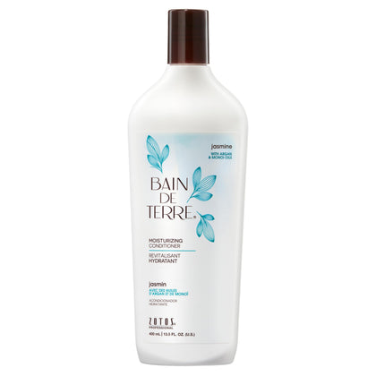 Bain de Terre front packaging showing jasmine conditioner and benefits