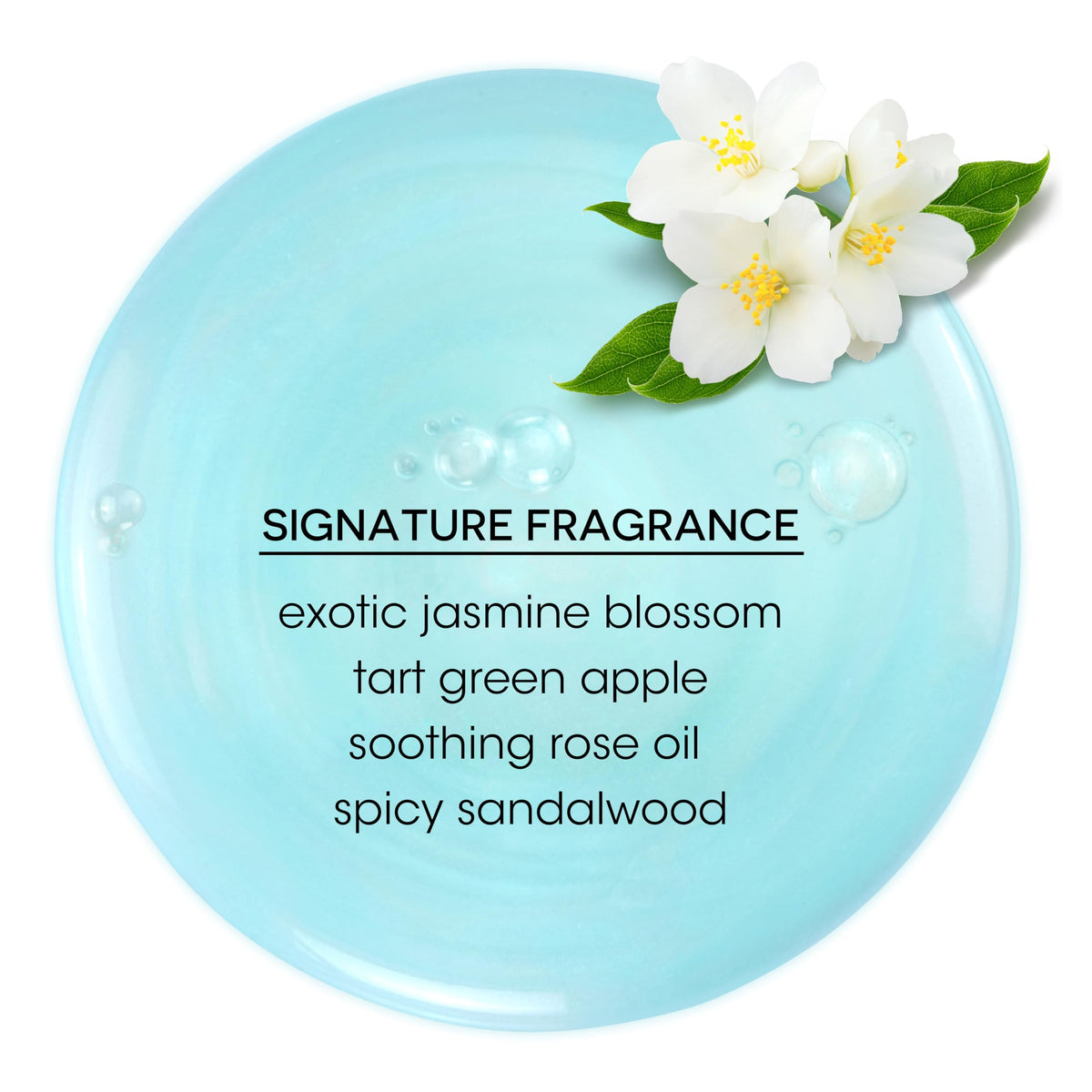 Bain de Terre label detail with ingredients list emphasizing paraben-free assurance