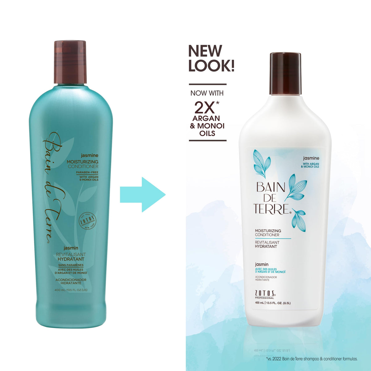 Bain de Terre conditioner texture close-up highlighting creamy hydration
