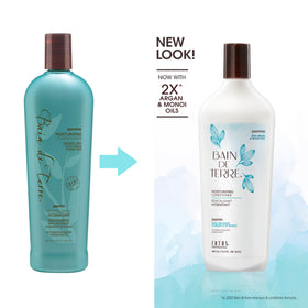 Bain de Terre conditioner texture close-up highlighting creamy hydration