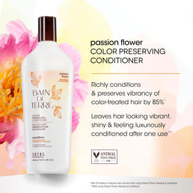 Bain de Terre creamy conditioner texture demonstrating richness