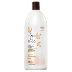 Bain de Terre front bottle showing branding and size for easy identification and shelf appeal