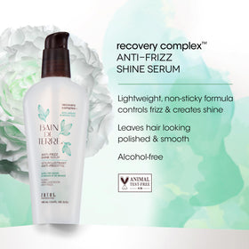 Bain de Terre texture close-up droplet showcasing lightweight serum that absorbs quickly