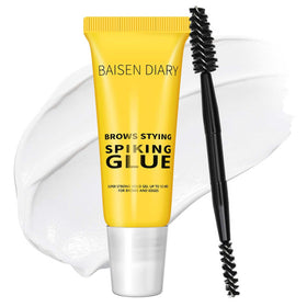 BAISEN DIARY front packaging showing compact tube and clear gel benefit long-lasting hold