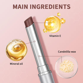 BAISEN DIARY before and after lips comparison showing visible smoothing benefit