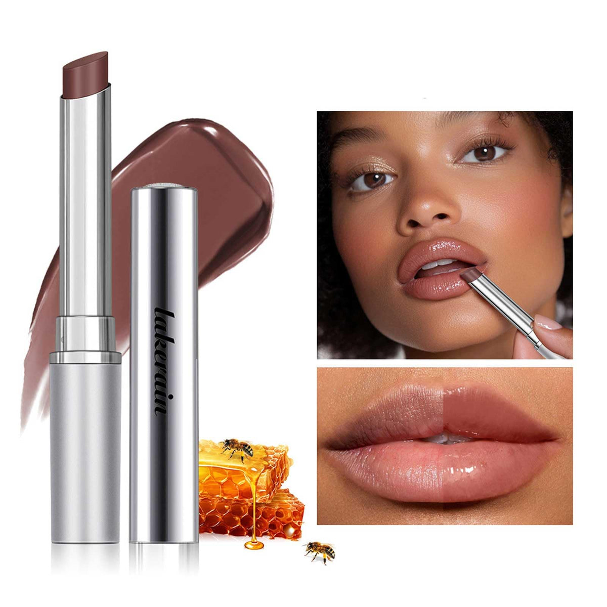 BAISEN DIARY twist-up stick detail illustrating smooth application and ease