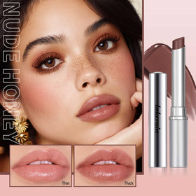 BAISEN DIARY balm applied outdoors demonstrating natural color enhancement and comfort