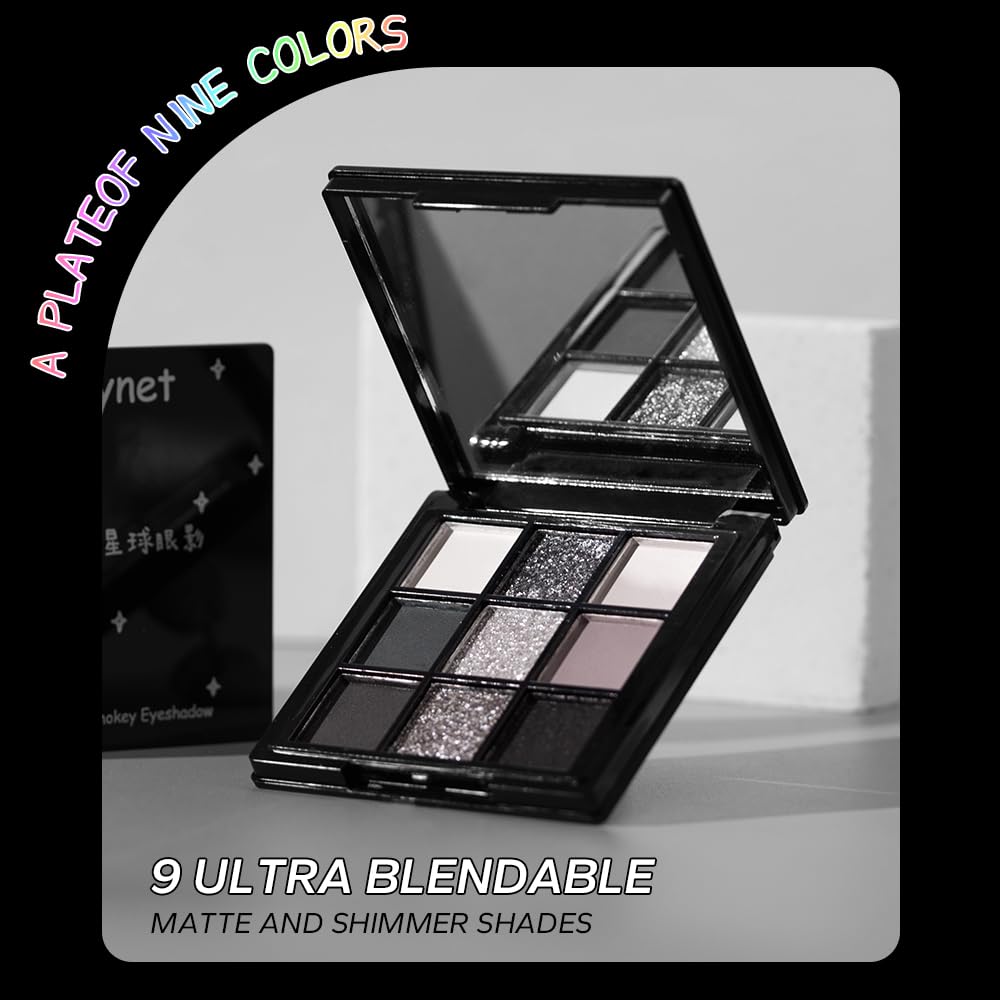 BAISEN DIARY evening makeup look on model illustrating sultry smokey transformation
