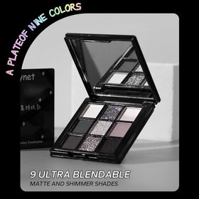 BAISEN DIARY evening makeup look on model illustrating sultry smokey transformation
