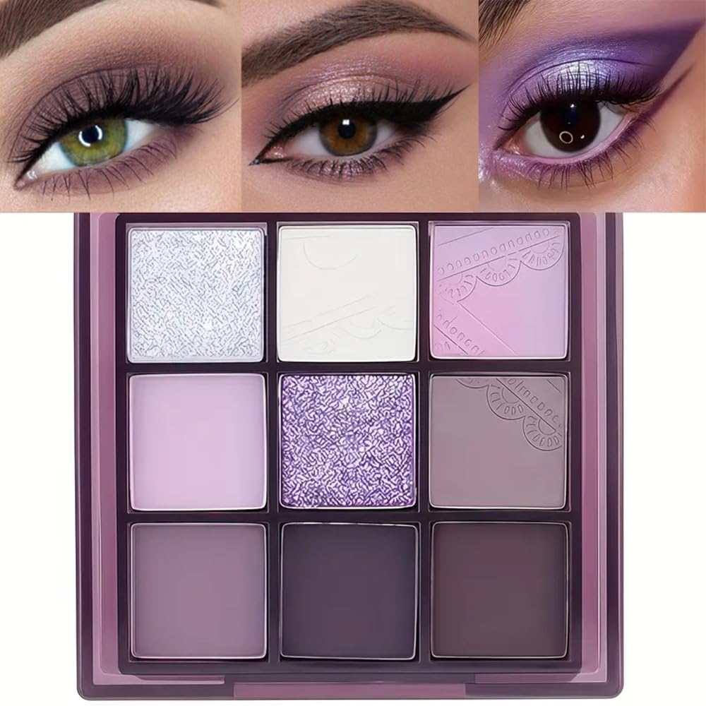BAISEN DIARY lifestyle image of an elegant evening eye look using mauve-taupe palette