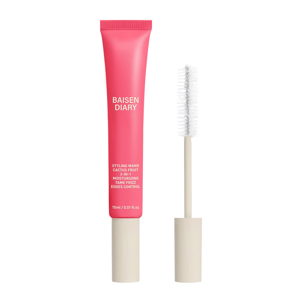 BAISEN DIARY front packaging showing compact styling wand and benefits