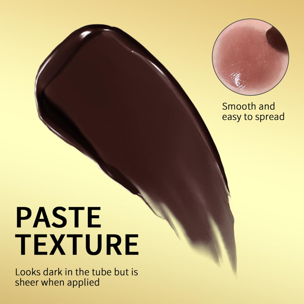 BAISEN DIARY balm texture swirl to show creamy hydration and tint