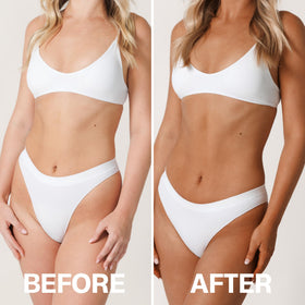 BALI BODY applying tan with mitt for streak-free, even coverage