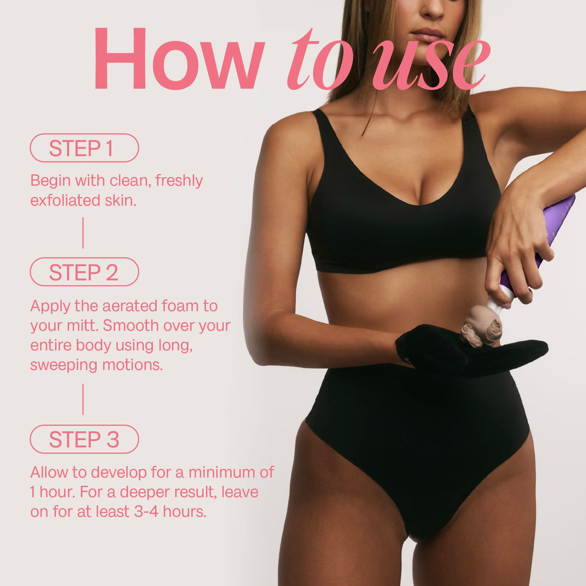 BALI BODY pump dispenser detail for precise product control and low-mess benefit
