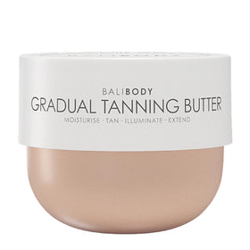 Bali Body jar front view showing product label and size benefit