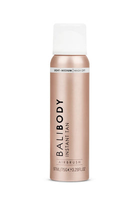 BALI BODY front packaging showing compact 97ml bottle and branding benefits
