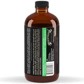 BALM OF GILEAD bottle on wooden table lifestyle image showing natural aesthetic