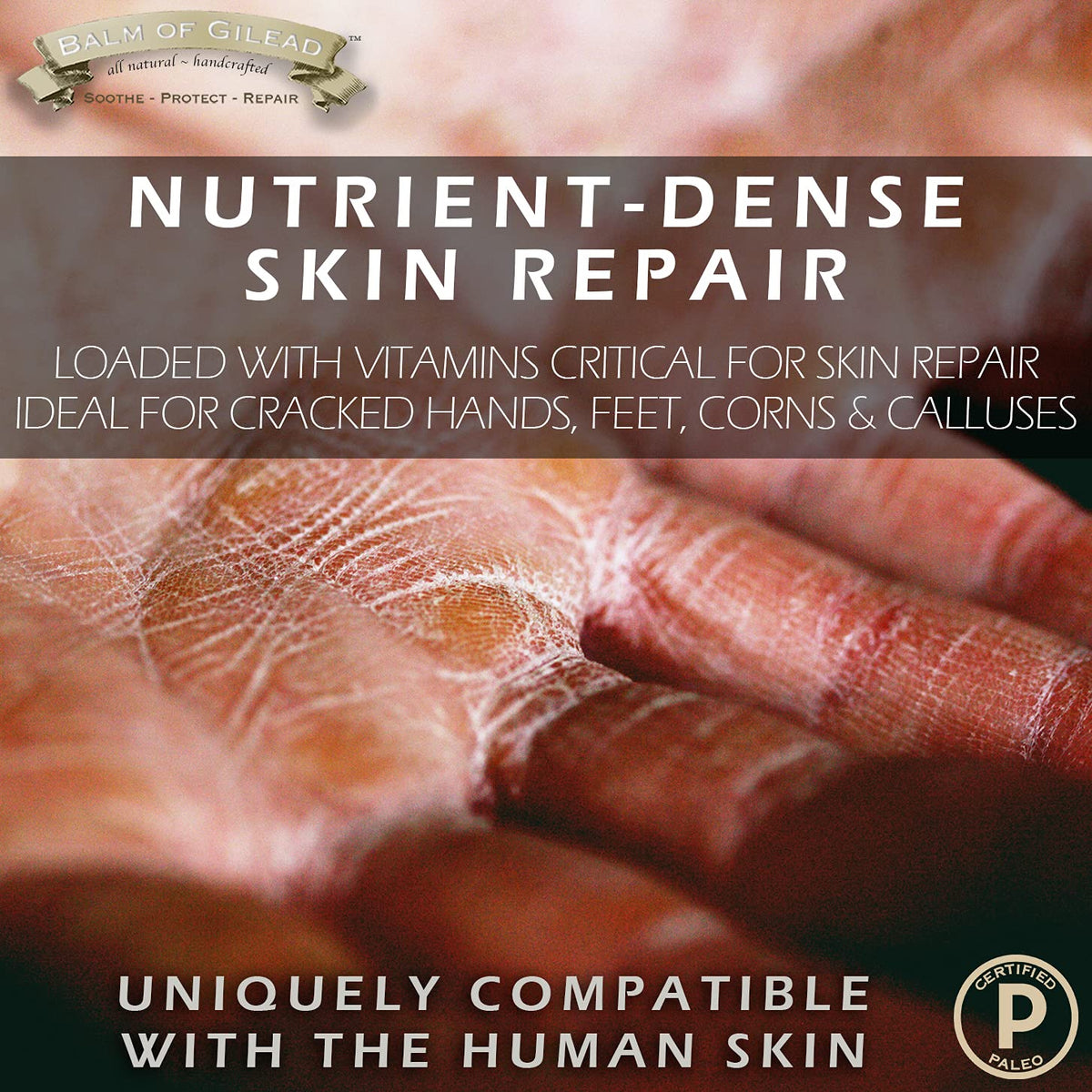 BALM OF GILEAD ingredients display of oils showing nutrient-rich formulation