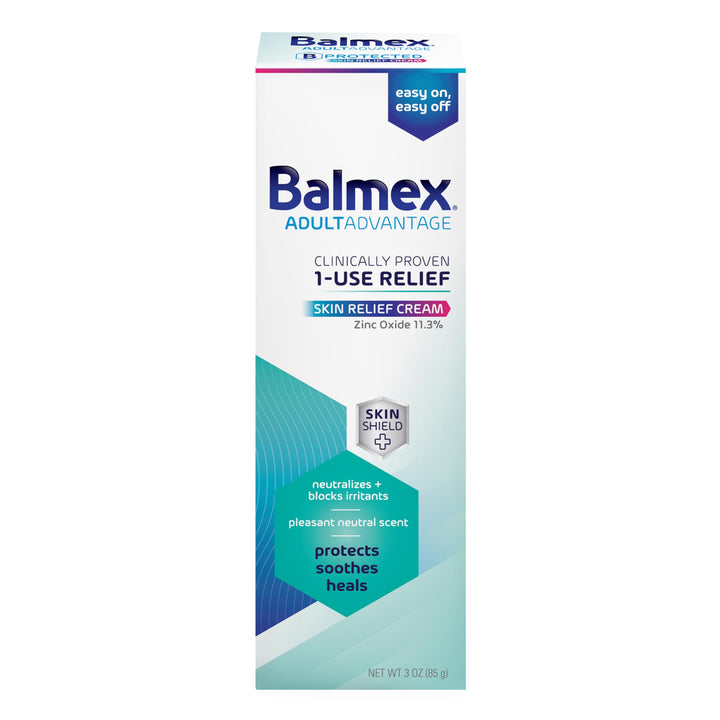 Balmex front tube view showing brand and 3 ounce size for quick identification