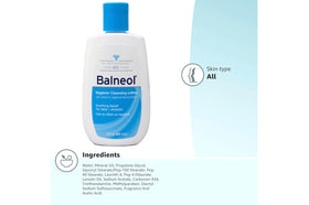 Balneol placed inside a packed postpartum bag, Balneol emphasizes preparedness and comfort