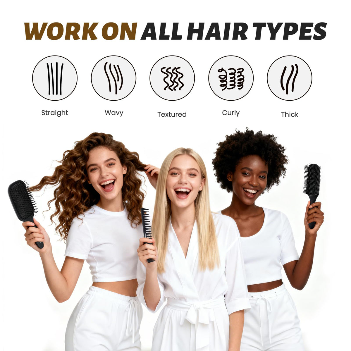 BALON bristle texture close-up, carbon anti-static for reduced frizz