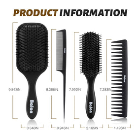 BALON brushes held in hand for scale, compact and travel-friendly kit