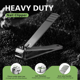 BALUCA ergonomic handle view for comfortable grip and reduced hand strain benefit