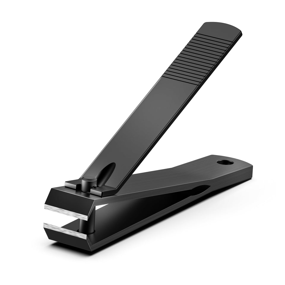 Baluca front view black clippers showing sturdy build and clean lines