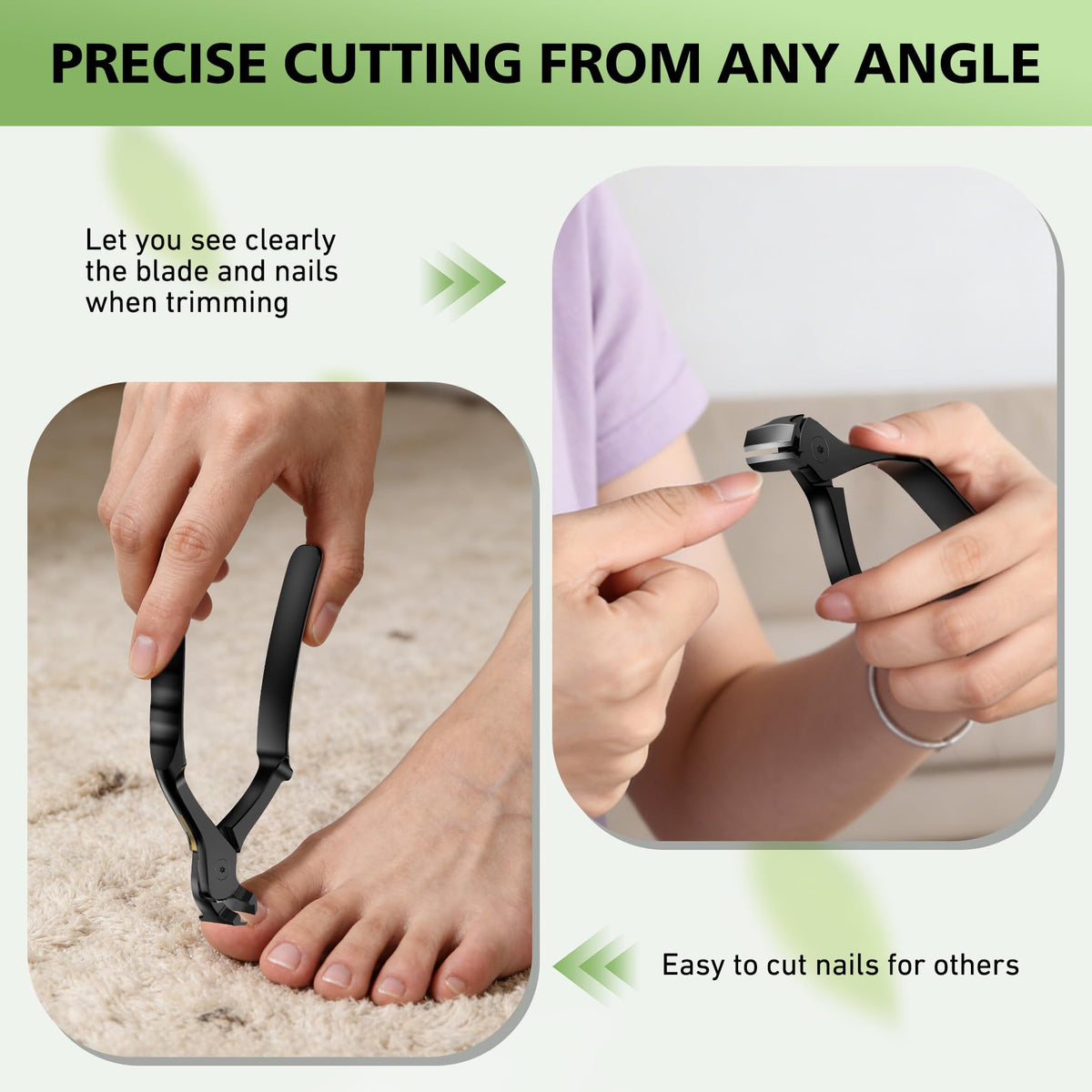 BALUCA handle texture and non-slip grip reducing hand strain for seniors