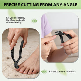 BALUCA handle texture and non-slip grip reducing hand strain for seniors