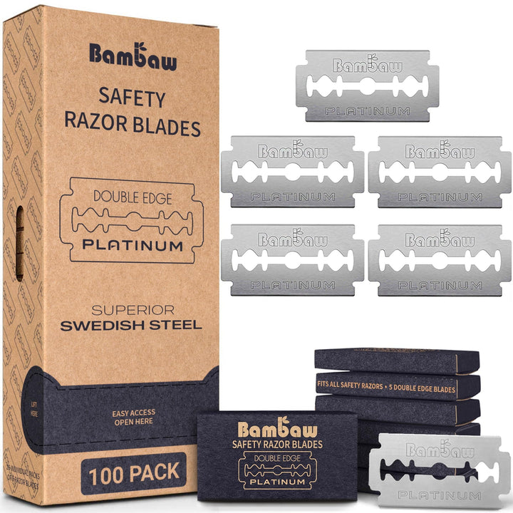 Bambaw front packaging showing 100-pack and recyclable box benefit