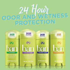 Ban four-pack boxed arrangement showing value and convenient replenishment benefit
