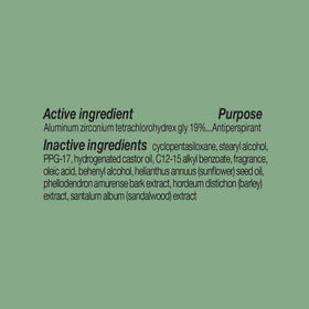 Ban Kihada extract visual highlighting natural-sourced ingredient for odor control
