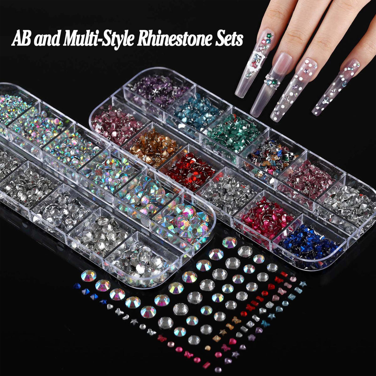 BANA ART decorated phone case using charms to illustrate multi-use craft potential