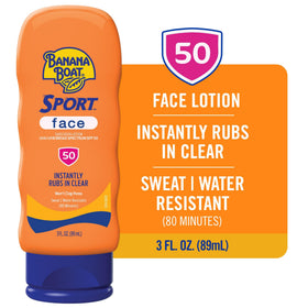 Banana Boat ingredients close-up with ceramides and aloe for hydration