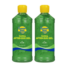 Banana Boat front packaging showing twin 16 fl oz bottles and cooling benefit