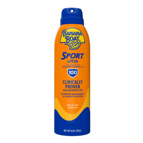 Banana Boat front packaging showing SPF 100 protection benefit