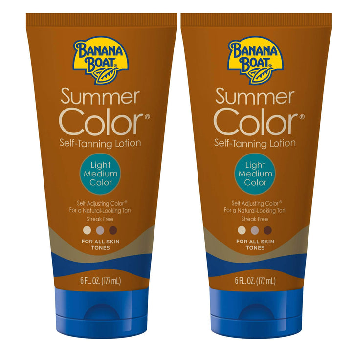 Banana Boat front packaging twin pack showing product clarity and convenience