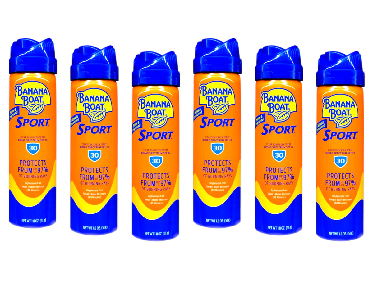 Banana Boat front packaging showing SPF 30 and cool zone benefit
