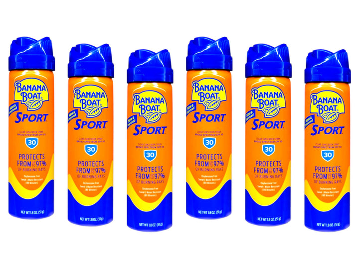 Banana Boat front packaging showing SPF 30 and cool zone benefit