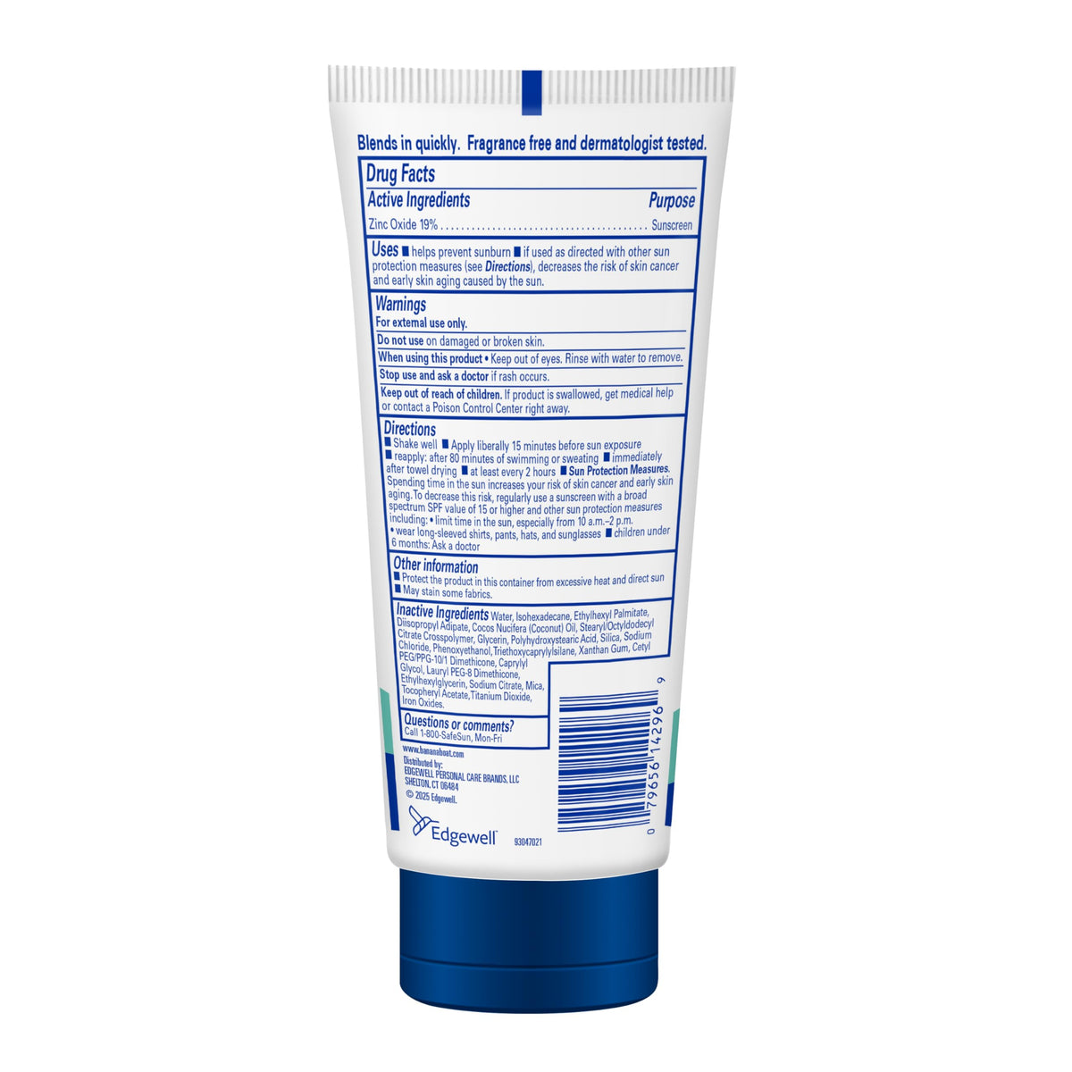 Banana Boat sunscreen tube inside a bag for grab-and-go sun care convenience