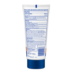 Banana Boat dispensing lotion drop from open cap showing easy application