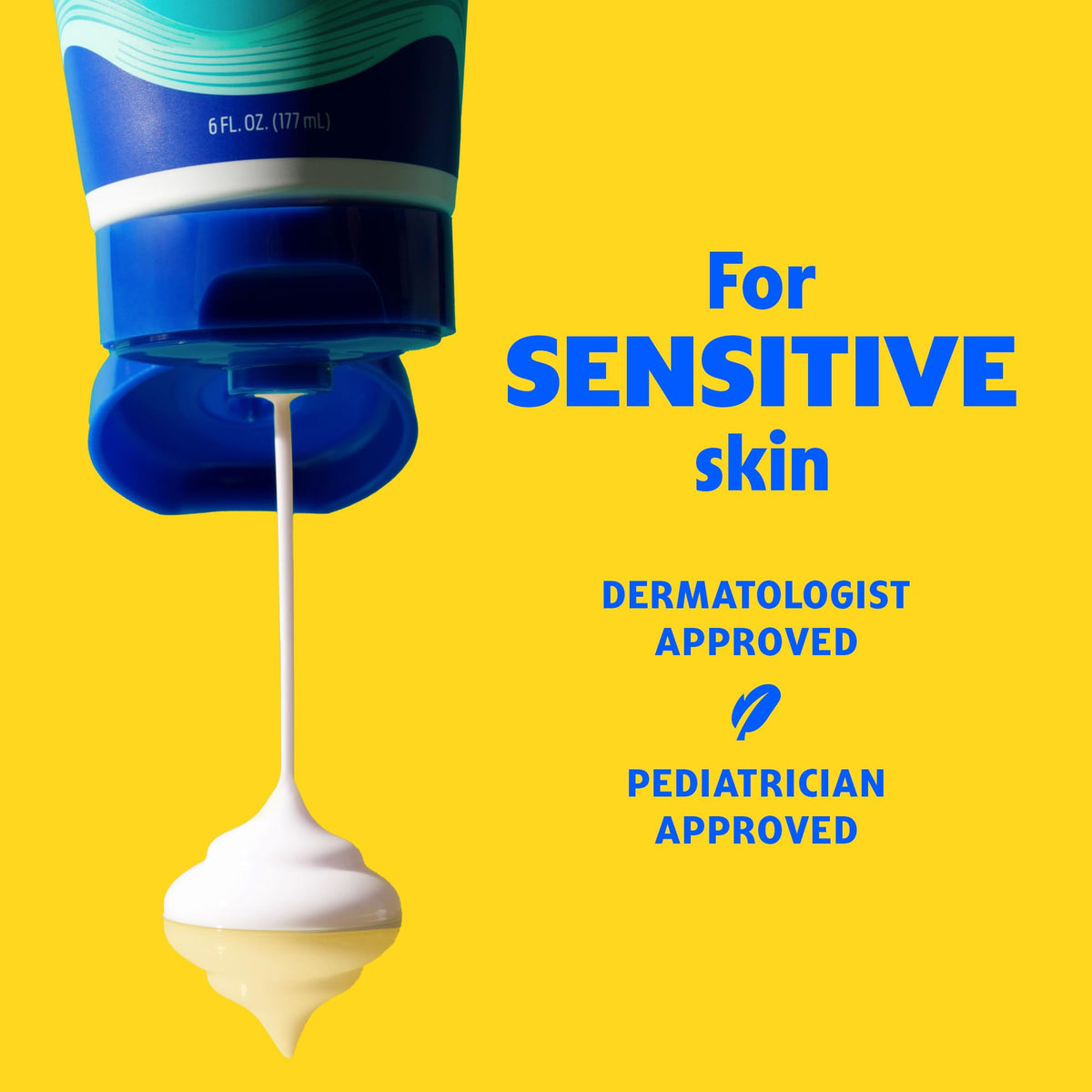 Banana Boat dispensing lotion on hand for easy, non-greasy application benefit