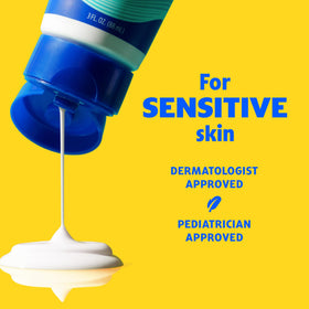 Banana Boat dispensing lotion on hand for easy application benefit