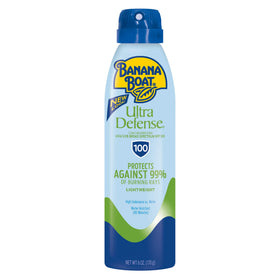 Banana Boat SPF 100 front packaging showing label and size for high protection
