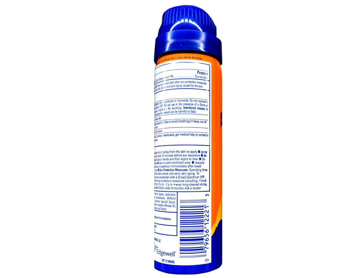 Banana Boat 1.8 oz bottle in hand showing travel-size convenience benefit